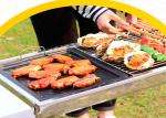 Factory price outdoor villa Easy Carry BBQ grill outdoor charcoal Barbecue Grill
