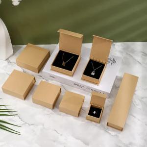 Quality Rigid Jewelry Paper Box Stylish Magnetic Closure Jewelry Box Multipurpose wholesale