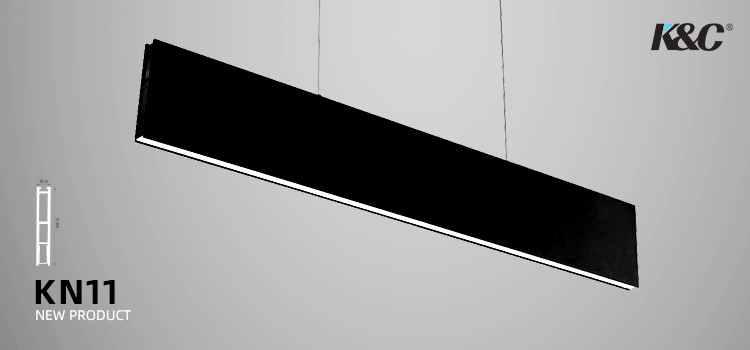 6063 T5 IP44 Suspended LED Aluminium Profile For Pendant Ceiling Light