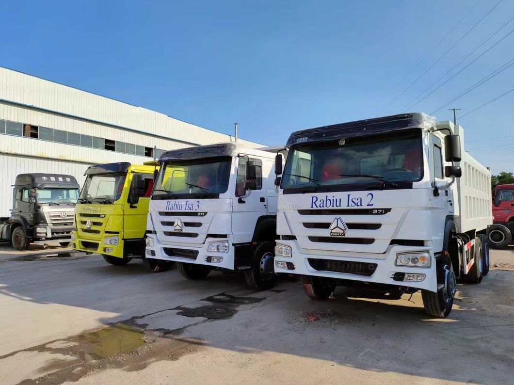 White HOWO 6*4 Dump Truck Tipper Truck Construction Populai All Over The World