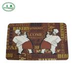Durable Bathroom Door Floor 11mm Square Anti Fatigue Mat 460*760mm