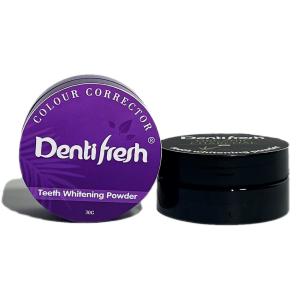 Quality Instant Colour Correcting DentiFresh Purple Tooth Toner Teeth Whitening Powder, 30G, Fresh Mint wholesale