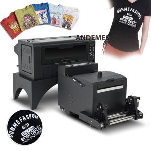 Quality DTF Printer 2 Heads XP600 33cm Print Size 13inch Powder Shaker Oven for Tshirt Market wholesale