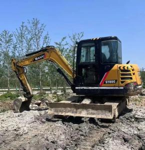 Quality Sany SY80 excavator 0-2000 working hours and a 0.28m3 bucket capacity for performance wholesale