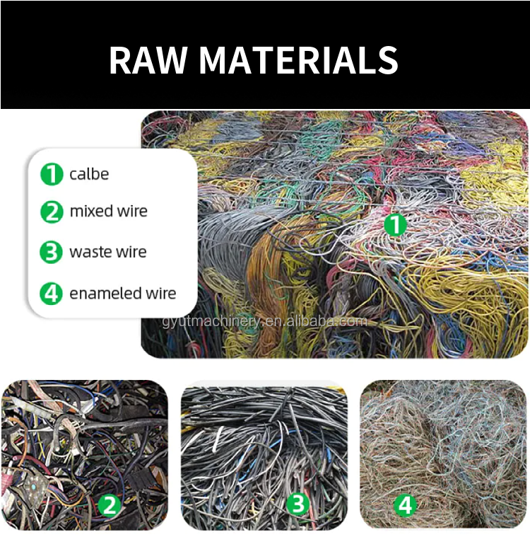Environmental Scrap Wire Granulator Automatic Recycling Equipment for Household Wires
