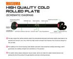 LEXUS GX460 Suspension Arm Assy MA-133R by MASUMA Manufacturing 4877060010 48770
