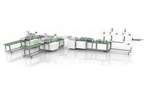 Quality Non Woven Mask Making Equipment , Automatic Face Mask Manufacturing Machine wholesale