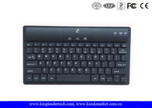 China Black Wireless Bluetooth Silicone Industrial Keyboard With Usb Charging on sale