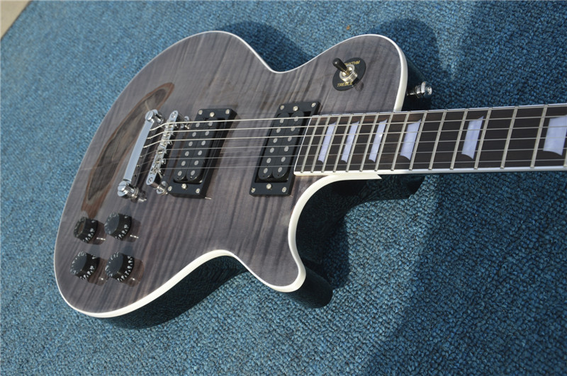 New arrive Custom Shop black Electric Guitar with rosewood fretboard, High quality LP Guitar, All Color are Available,Wh