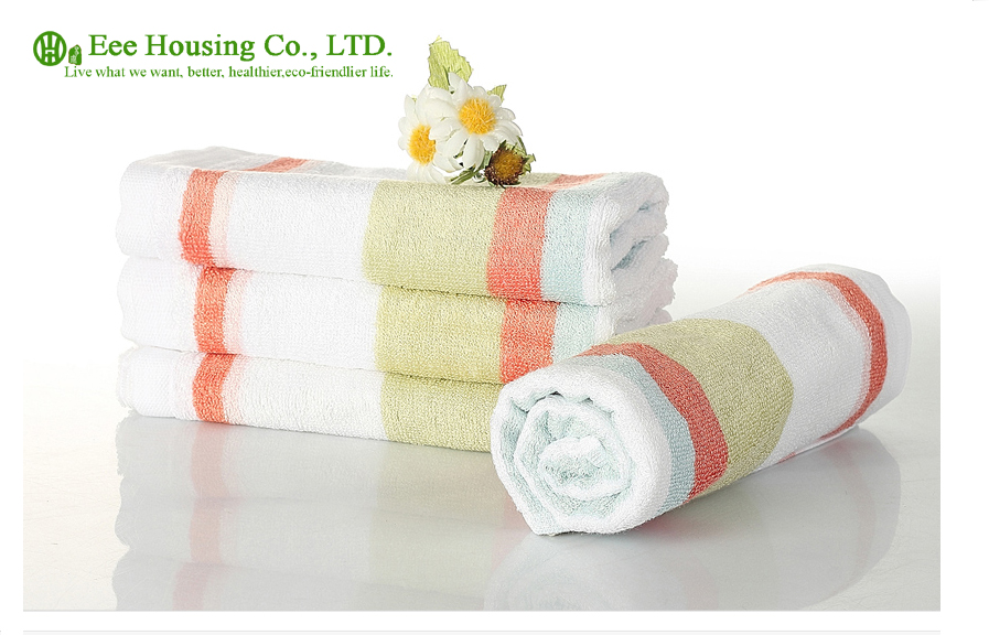 34cm*76cm 100% Bamboo Fiber Face Tower, Eco-friendly,organic bamboo towel anti-bacterial organic bamboo towel