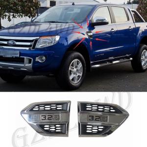 Quality Plastic Wind Port Cover Fender Side Air Outlet Air Flow Outlet Cover Trim For Ford Ranger wholesale