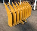 Wear Resistant Excavator Rake Bucket Attachment For Land Clearing