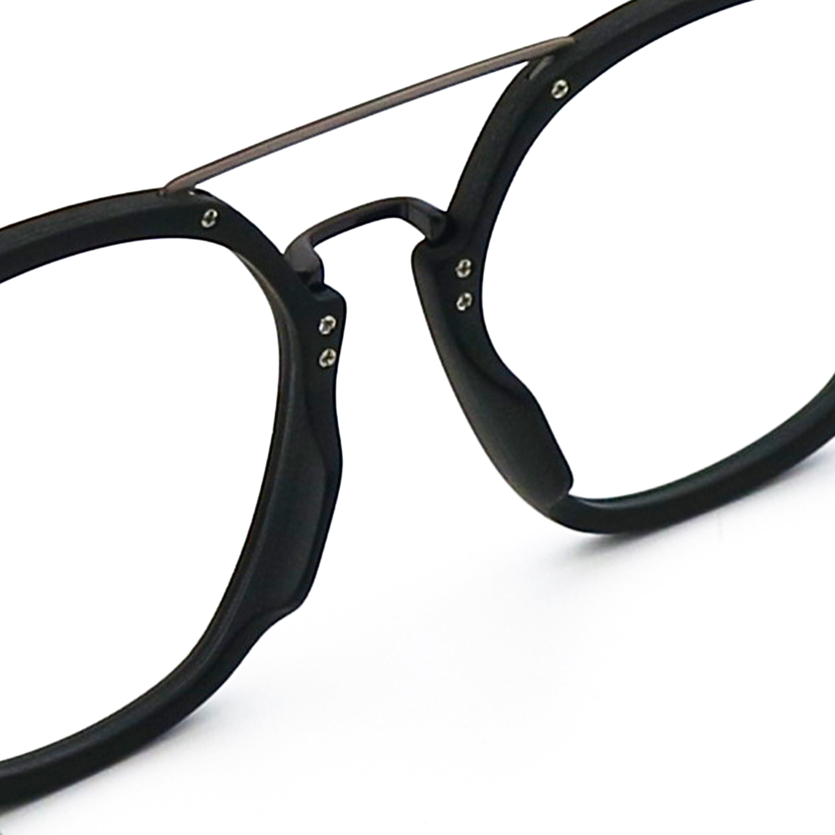 New Fashionable Woodgrain Glasses Unisex Full Rim Acetate Glasses Frame MR 6107