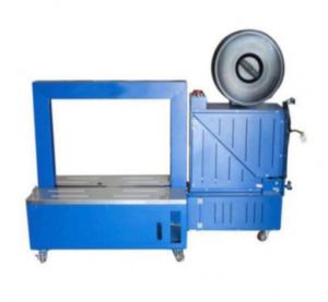 Quality Vertical Fully Automatic Pallet Strapping Machine 3770*670*1450mm 4KW Power wholesale