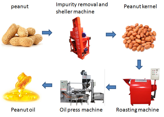 Commercial Soybean Processing Equipment Soybean Screw Oil Presser ISO Certification