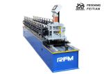Color Steel Roller Shutter Door Roll Forming Machine / Rolling Shutter Strip