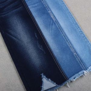 Quality Light Dark Blue Stretch Denim Fabric 59'' Width For Bag clothes wholesale