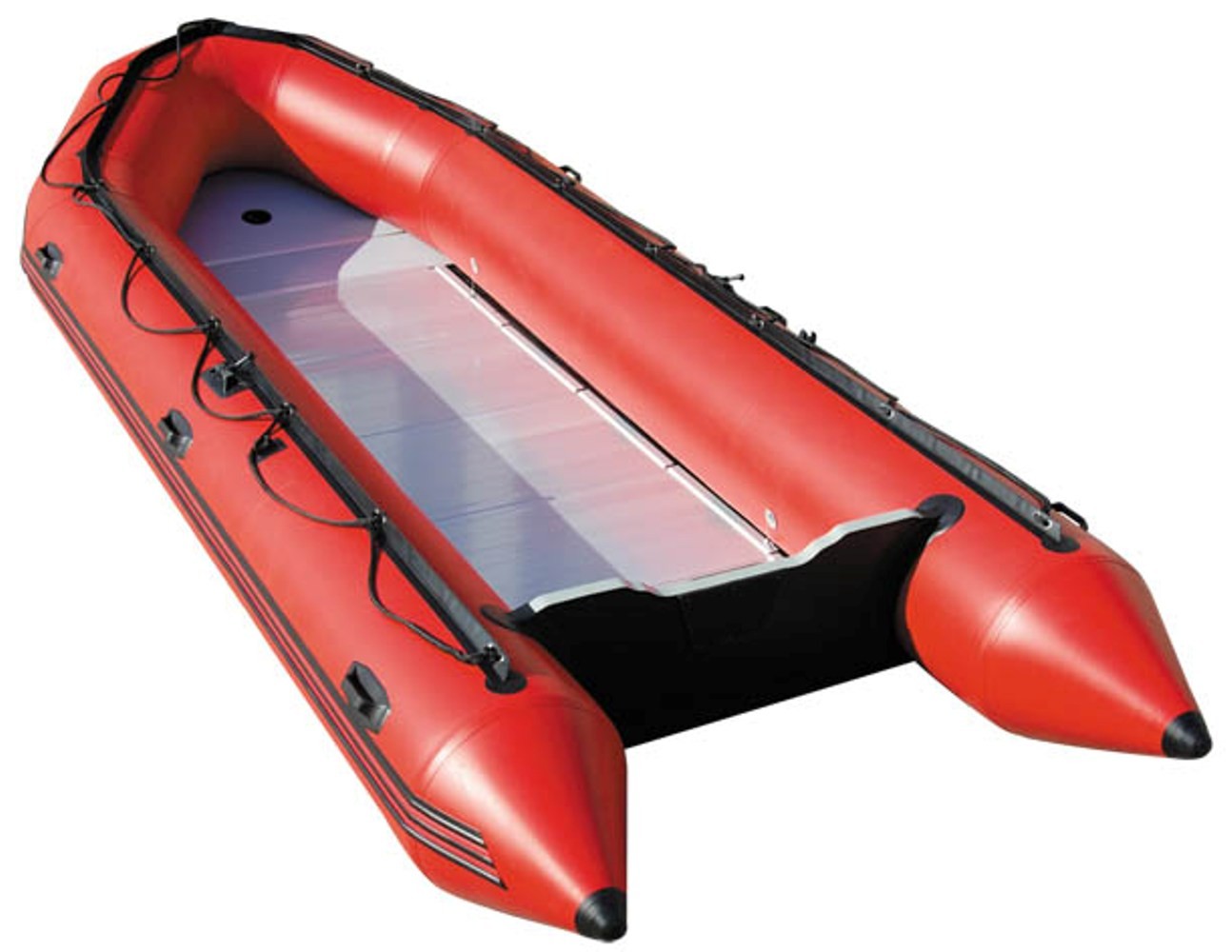 Environment Concerned Portable Inflatable Boat 16 Ft For Water Entertainment
