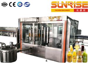 Quality Alcoholic Glass Bottle Filling Line , Soft Drink Beer Bottle Filling Line wholesale