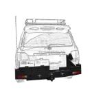 Steel Car Bodykit 4runner Bumpers for Ford F150 Front Bumper Product Size 210*66