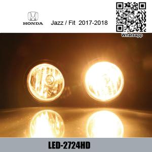 Quality Fog Light FOR Honda Fit Jazz GK5 RS 2014 2015 2016 Car wholesale