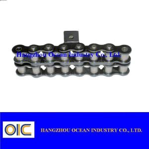 Quality 1/4 Inch ANSI Pitch Power Transmission Roller Chain Corrosion Resistant 1000 RPM 10 Feet wholesale