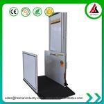 Semi Automatic Outdoor Vertical Wheelchair Lift Platform CE Emark Certified