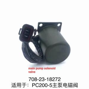 Quality 708-23-18272 Solenoid Valve For Komatsu PC200-5 PC300-5 Excavator wholesale