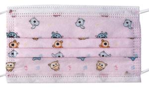 Quality 3 Layers Filter Disposable Kids Mask Non Woven Melt Blown Fliter Cloth wholesale