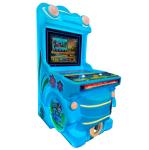 Dreamland colorful bus children game machine coin operated plastic motorcycle
