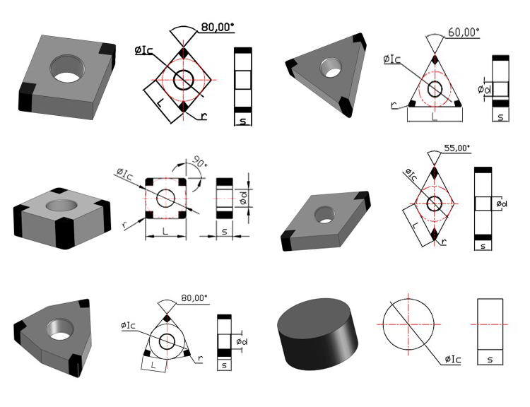 VNMG 160402 160404 160408 CNC Turning Tool Holder Diamond/Car brake disc turning cbn insert