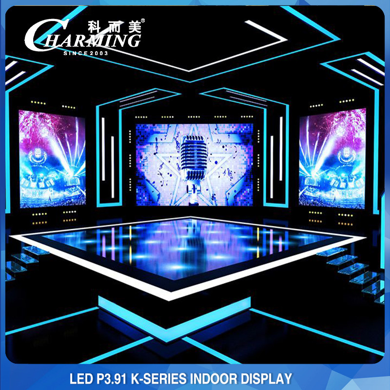 Wide Viewing Angle LED Display P3.91 , Indoor LED Billboard 3840Hz