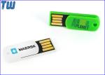 Plastic Paper Clip 4GB Pen Drive Key Hole Free Key Chain Attached