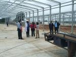 Commercial / Industrial Pre Engineered Steel Building Prefabricated Metal
