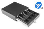 16 inch POS Cash Drawer Premium Plastic Gripper, Steel Construction 400F