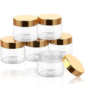 Quality Transparent Amber Empty Cosmetic Containers Eco Friendly Cosmetic Packaging wholesale