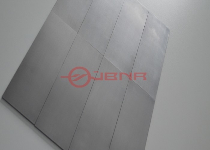 Polished Nb1 Nb2 Niobium Plate / Sheet High Density For Vacuum Coating