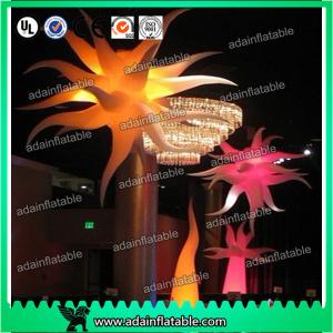 Quality 2M Festival Event Decorative Inflatable Bend Star With Led Advertisment wholesale