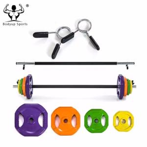 Quality Gym Body Bump Aerobic Barbell Set with Rubber Coated Weight Plates wholesale
