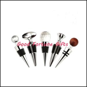 Quality Crystal Metal bottle Stopper promotion gift wholesale