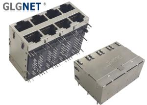 Quality Copper Alloy Shield 10GBase-T Stacked RJ45 Connectors wholesale