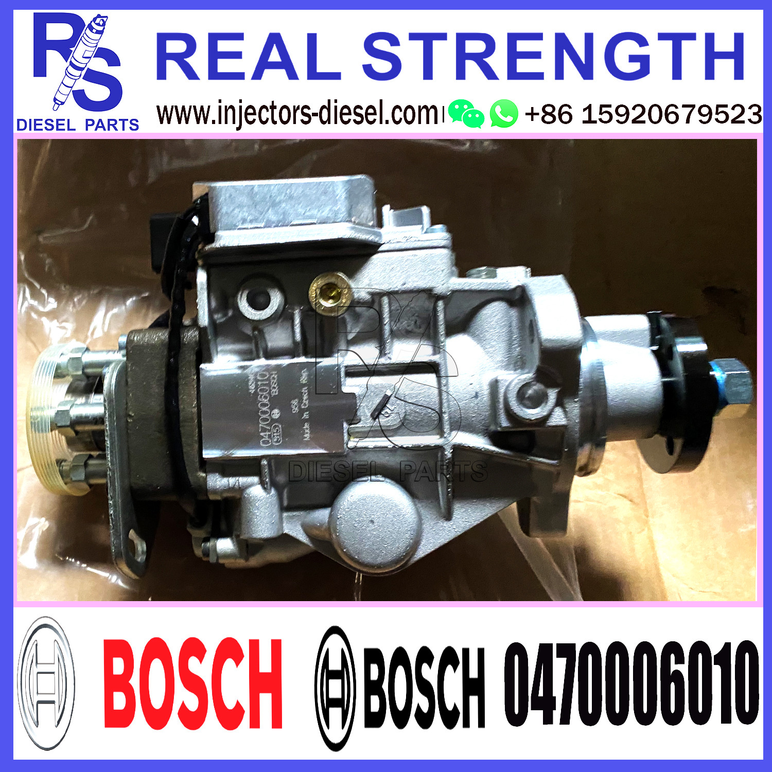 BOSCH Injection Pump 0470006010 0470006003 2644P501 for PERKINS