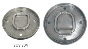 Quality Circle D Ring Heliport SS304 Tie Down Anchor For Helicopter Landing wholesale