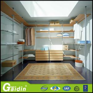 Quality Aluminum accessories wooden shelves furniture easy installed walk in closet for sale wholesale