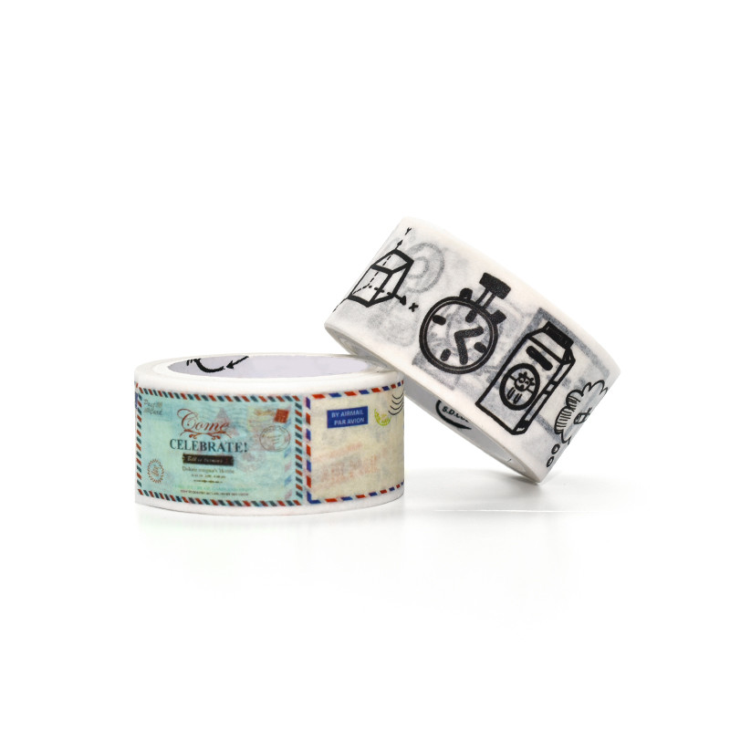SGS Kawaii Japanese Washi Paper acrylic adhesive tape