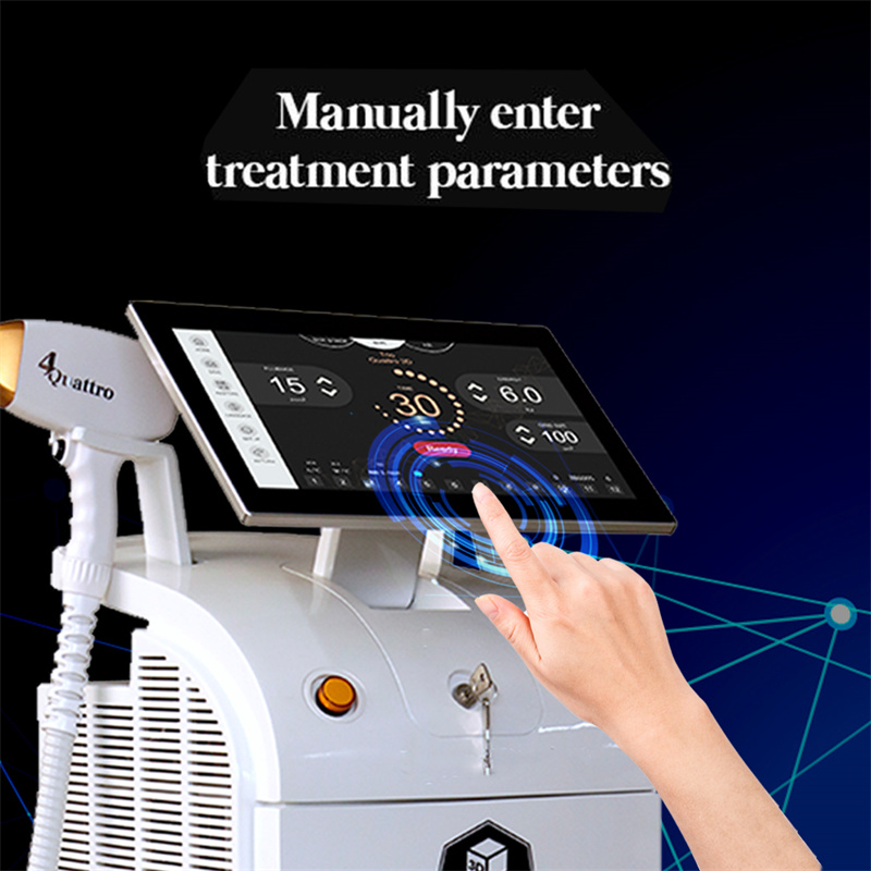 1600W 1800W 2000W Diode Laser Hair Removal Machine For Beauty Salon