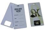 Lady Dress Printable Hang Tag 800gsm Artpaper With Offset printing