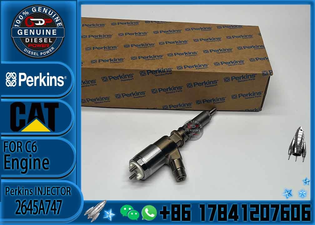320D Diesel Common Rail Fuel Injectors 10R-7672 320-0680 For Caterpillar CAT C4.4 C6.6 Engine PERKINS 2645A747
