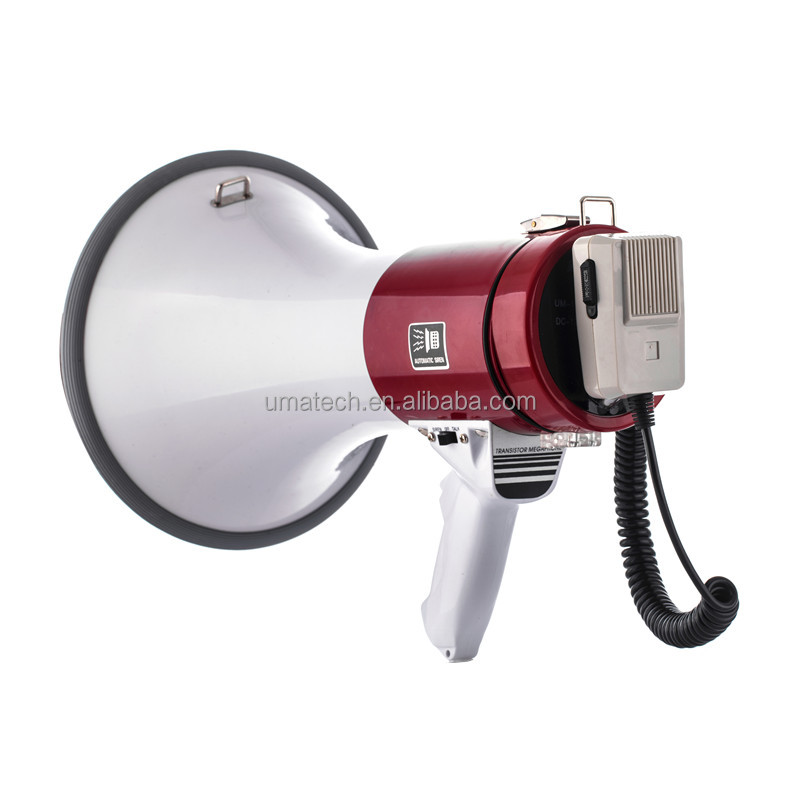 NO Display Screen 50W High Power Shoulder Carry Transistor Megaphone for DC Sale