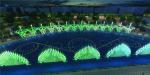 Charming Lamps Round Dancing Musical Fountain 380V 220V 50HZ